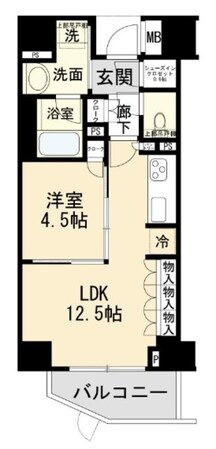 パークホームズ市谷薬王寺セントガレリアの物件間取画像